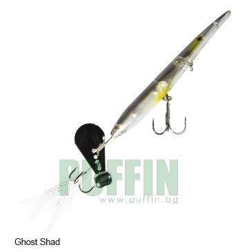 Z MAN Hellraizer  13 см.18 гр.повърхностна color - Ghost Shad