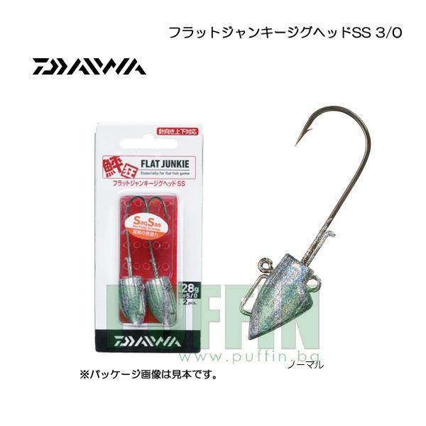Daiwa Flat junkie jig head SS 3/0 21g