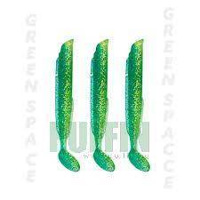 FUjIN SALT EEL 10см. резервни силикони  color Green Space