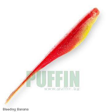 Z-MAN Scented jerk shadz- Bleeding banana 10.2 см 5 бр