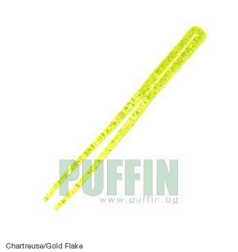 Z-MAN   SPLIT TAIL chart/gold flake  10 pcs